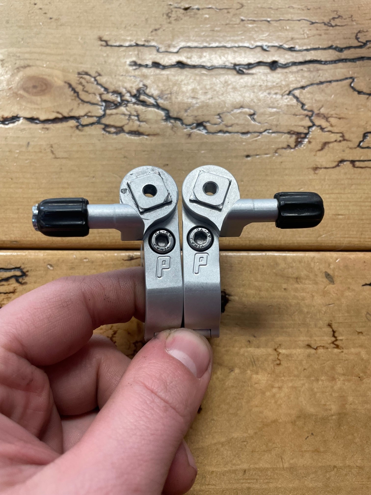 Paul Components Silver 22.2mm Shimano Thumbies – Gringineer Cycles