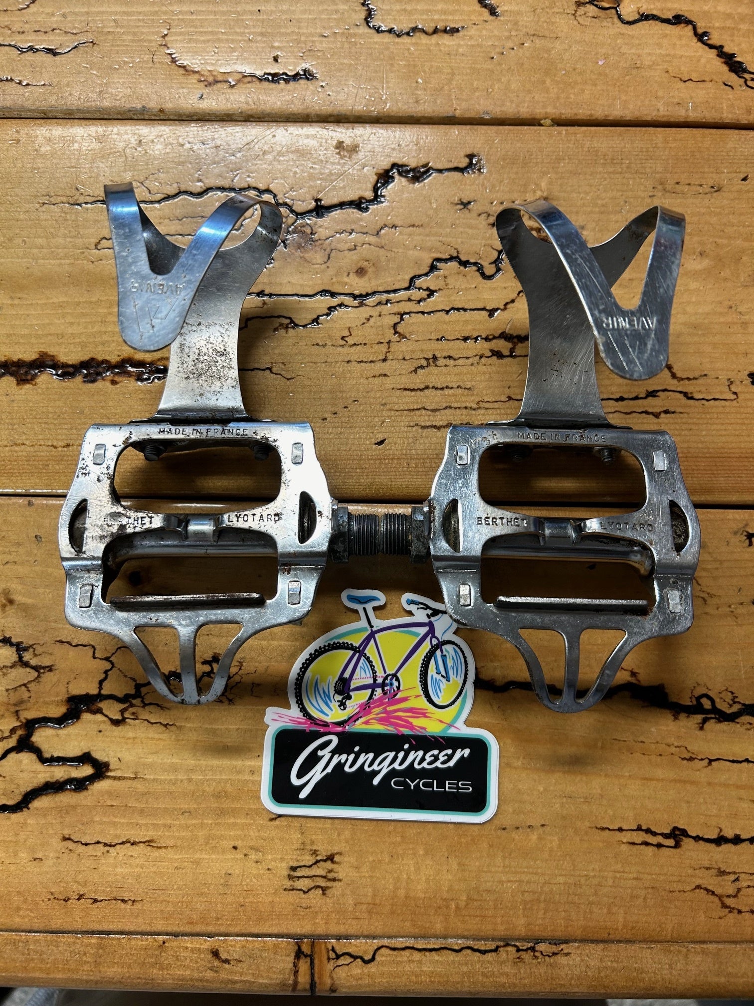 berthet lyotard pedals Lyotard Marcel Berthet Pedals – Gringineer Cycles