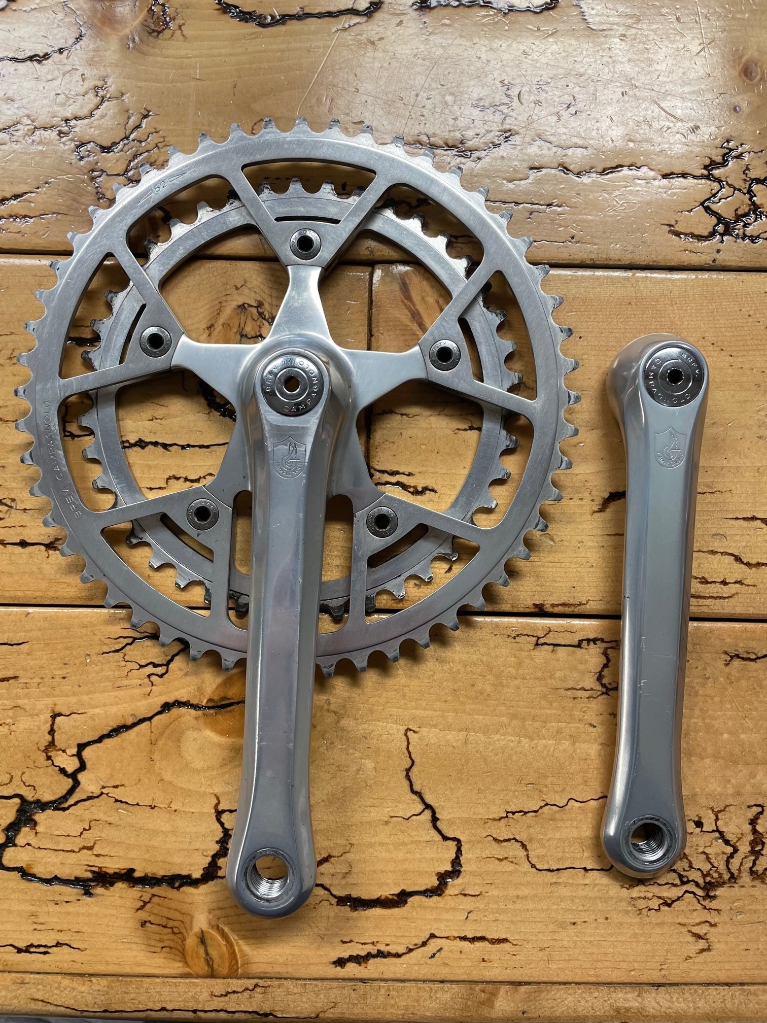 Campagnolo Triomphe 52/42 170mm Crankset – Gringineer Cycles