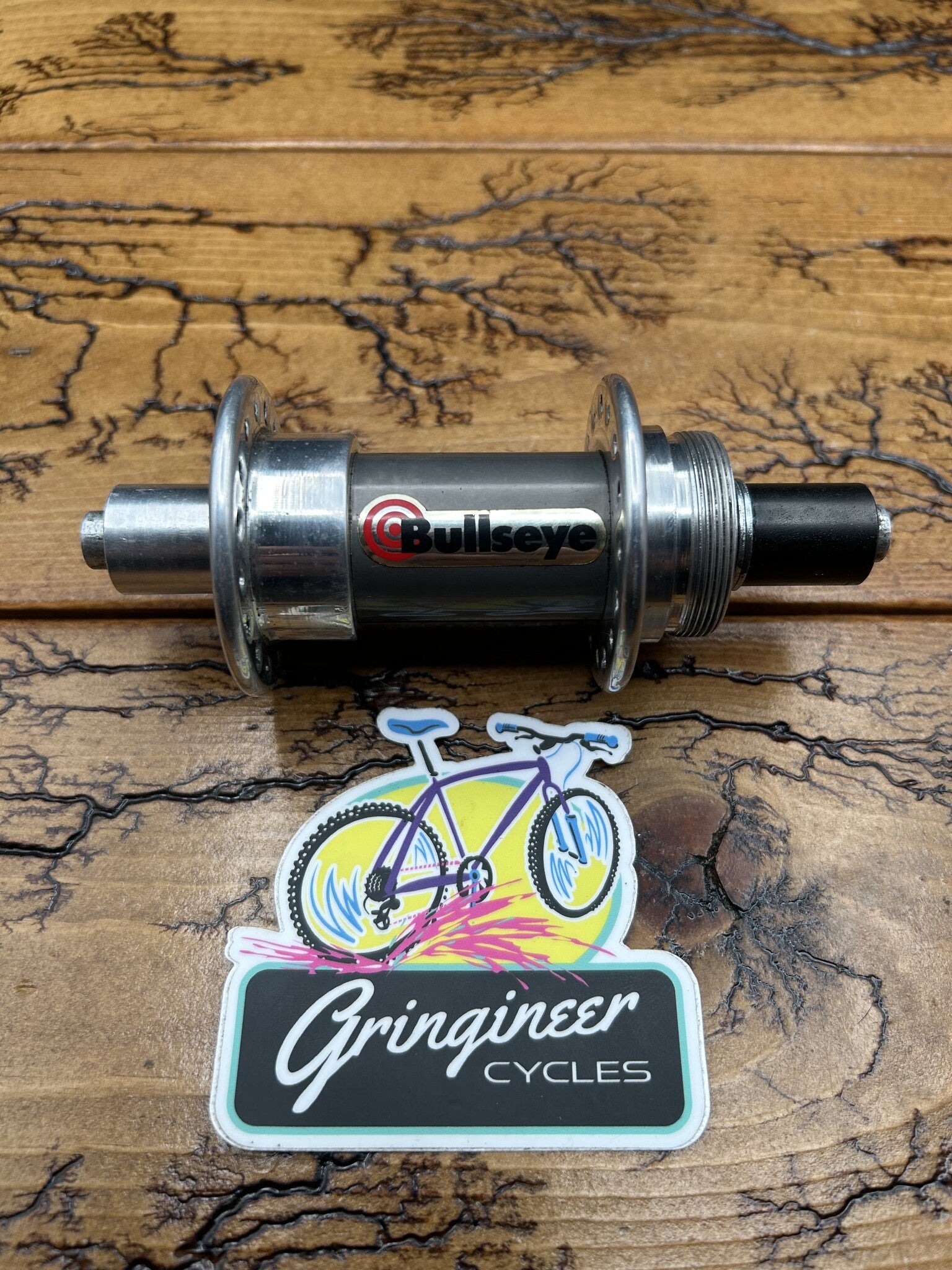 Bullseye Silver and Gray 32 Hole 126mm Rear Hub – Gringineer Cycles
