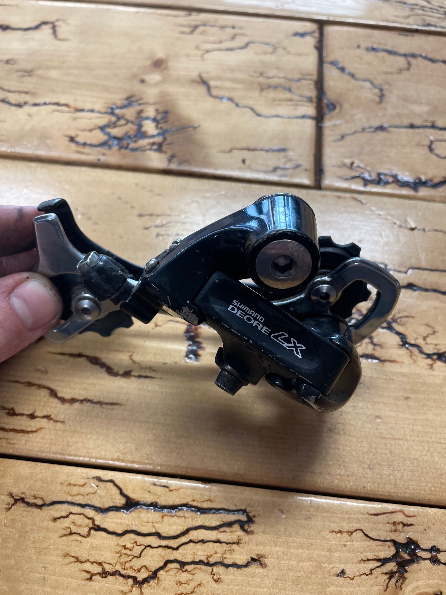 Shimano Deore LX RD M567 Arrière Rear Derailleur Old Bicycle Velo