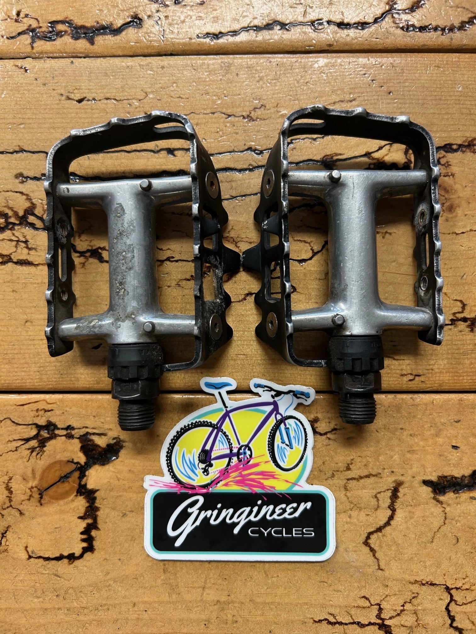 Shimano DEORE XT PD-M735 ペダル Shimano Deore XT PD-M735 Pedals – Gringineer Cycles