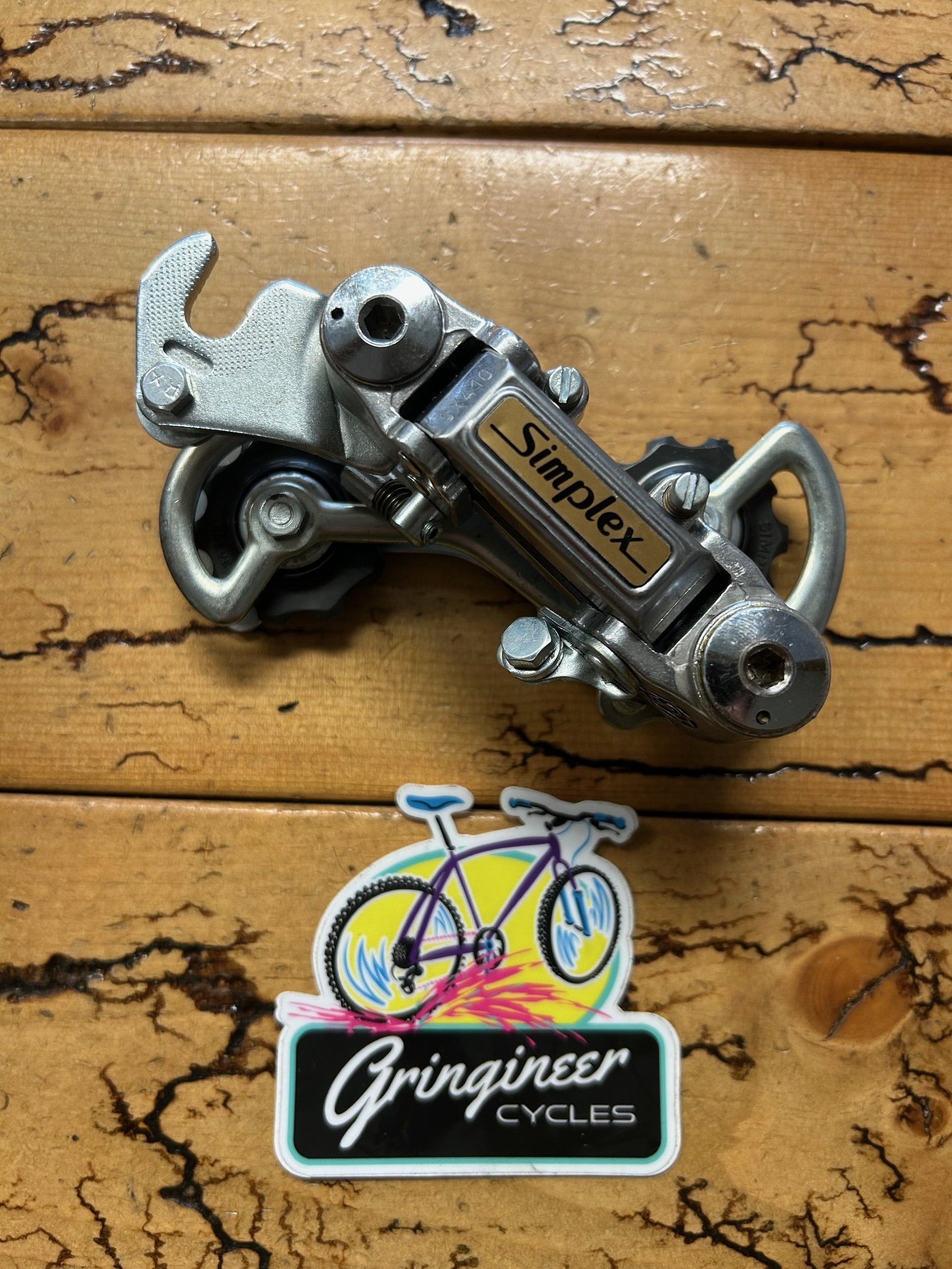 Simplex SX410 Rear Derailleur NOS – Gringineer Cycles