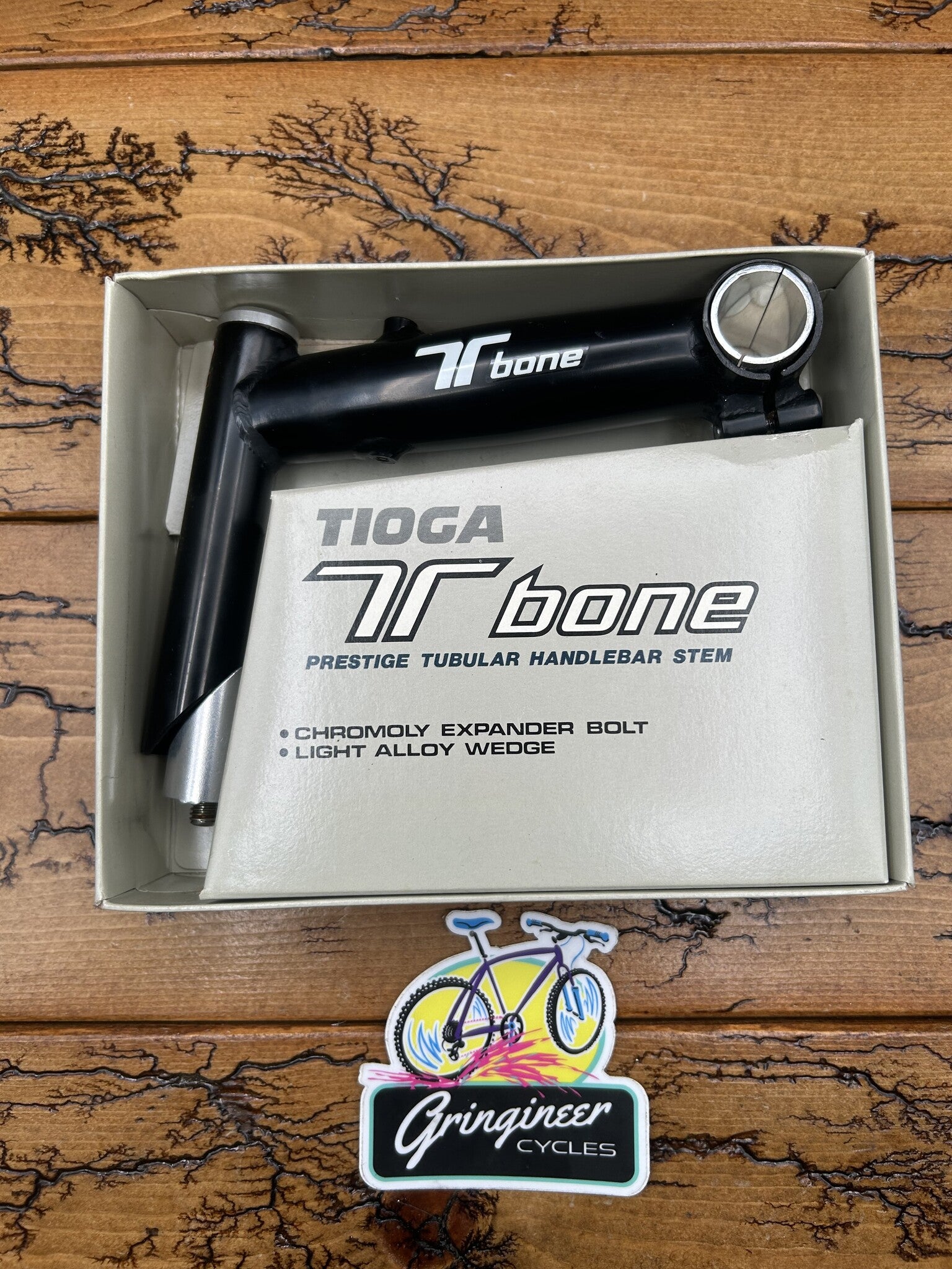 TIOGA Tボーンステム 150mm ビンテージ Tioga 1 in Steerer Tube Stems