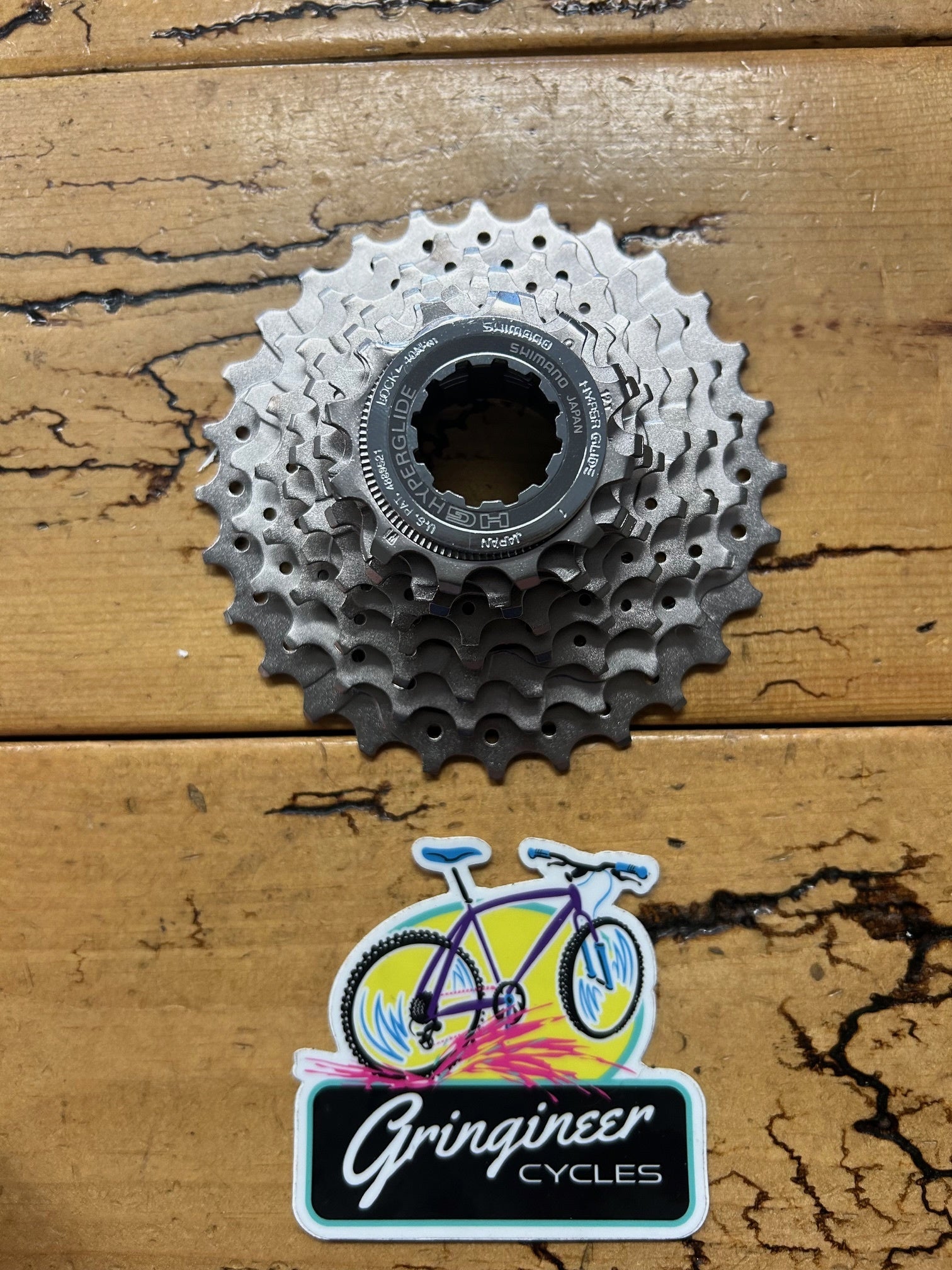 Shimano XTR CS-M900 12-28 8 Speed Cassette NOS – Gringineer Cycles