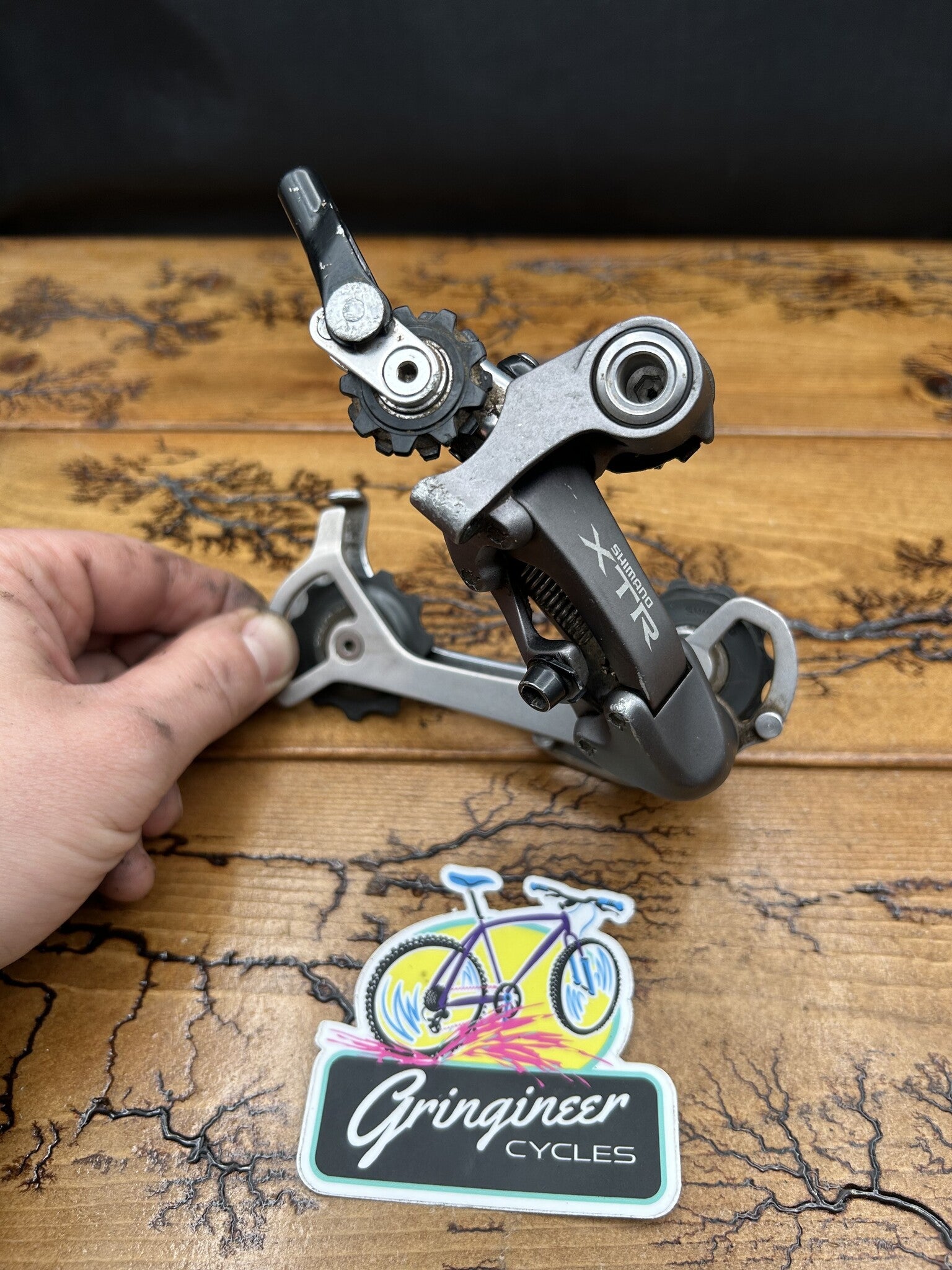 Shimano XTR RD-M951 Short Cage Rapid Rise Rear Derailleur