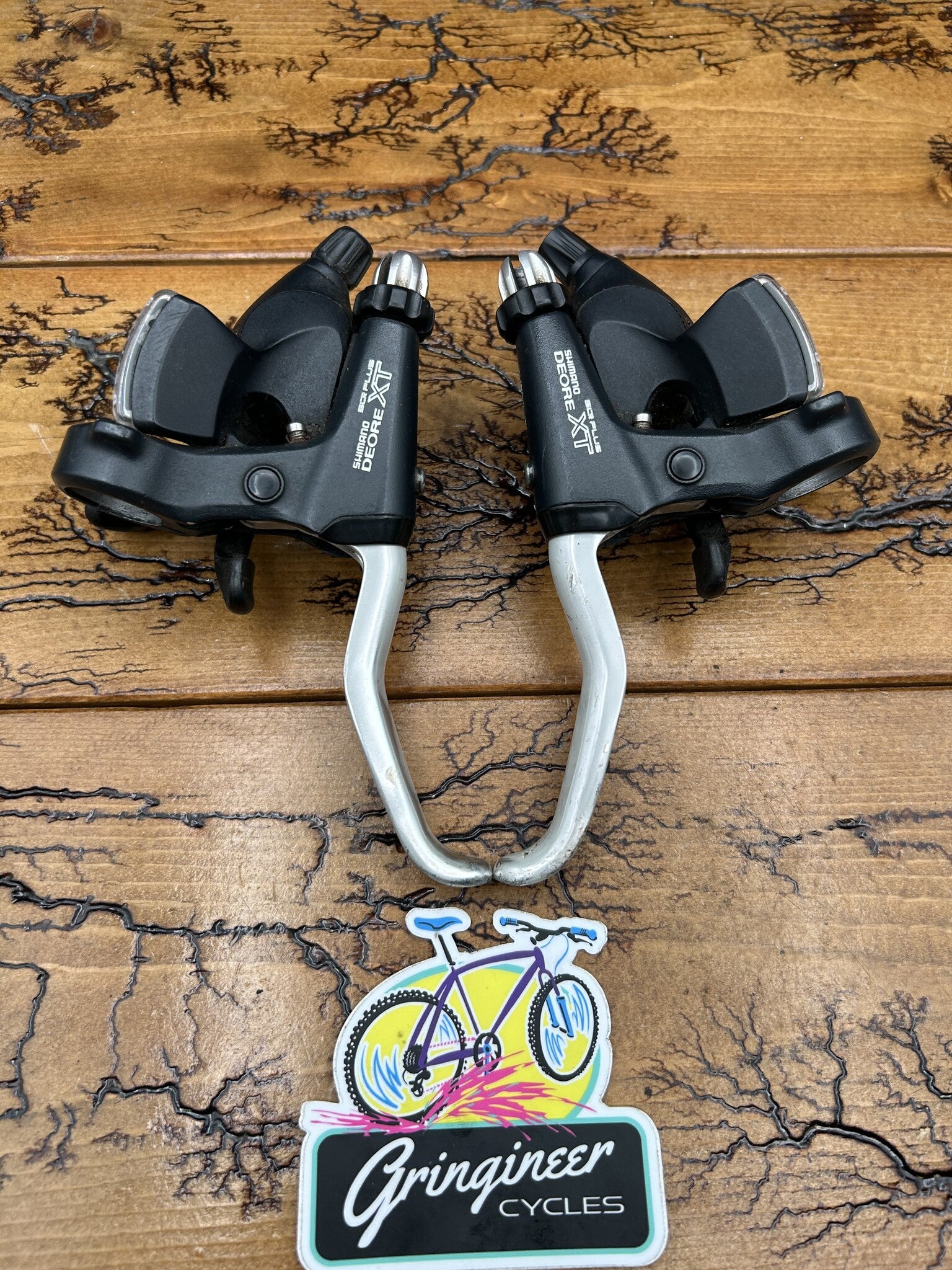 Shimano Deore XT ST-M737 3x8 Shifter Brake Lever Set – Gringineer