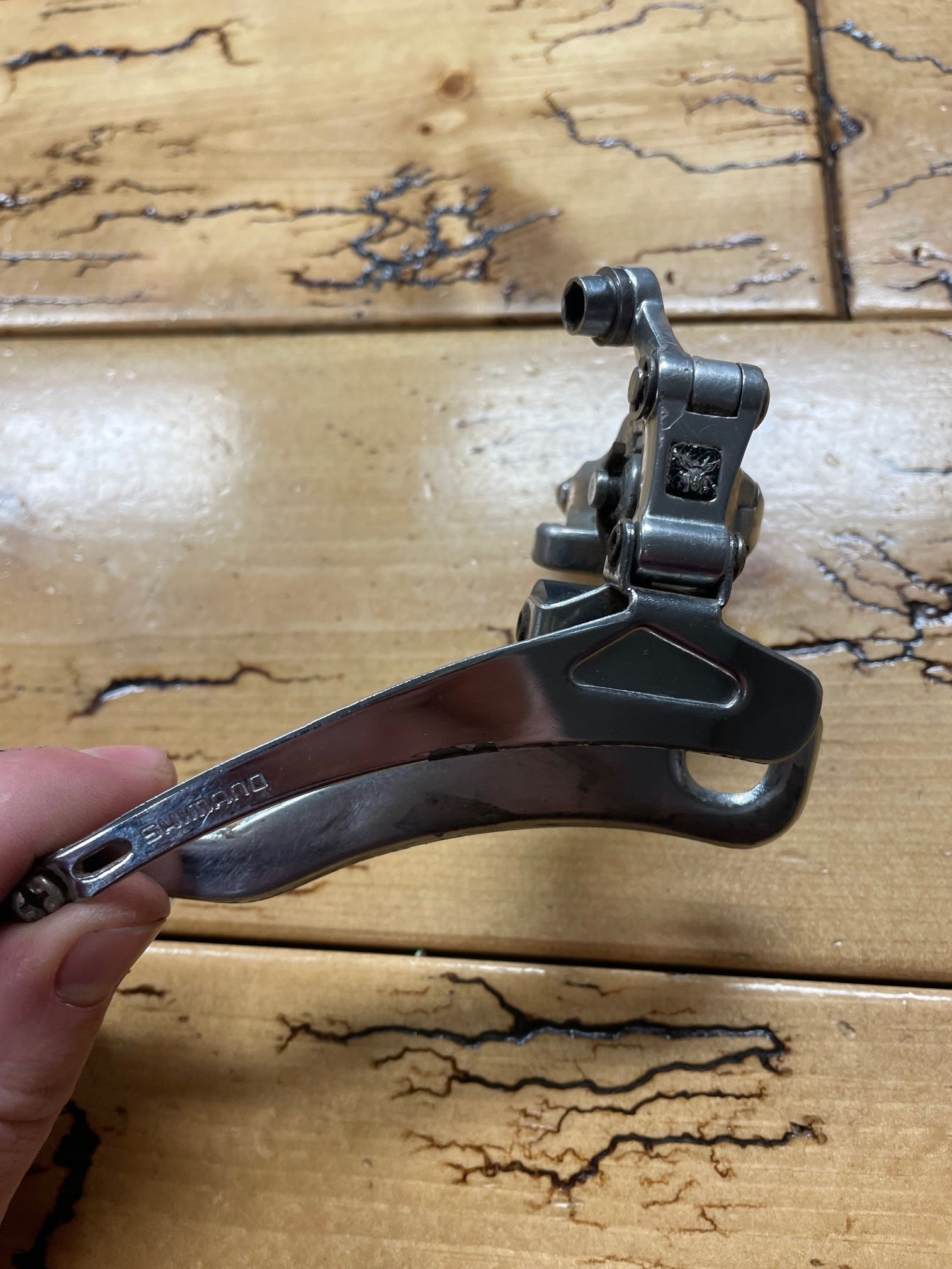 Dérailleur Avant Shimano Deore XT FD-M700 Triple (7 Vitesses) – Tirage Bas – Modèle Vintage