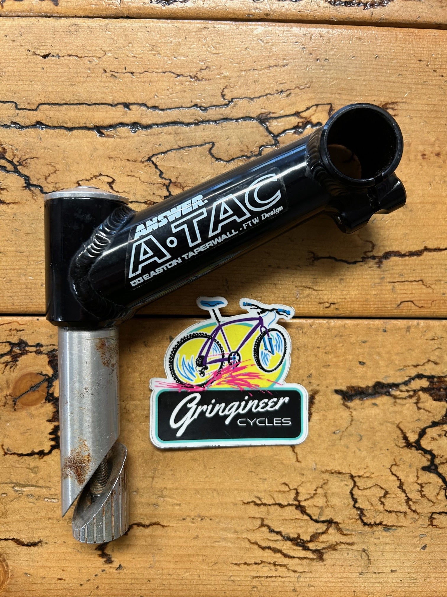 Answer Atac Easton Taperwall 120mm 20 Degree 1 1/8 Quill Stem