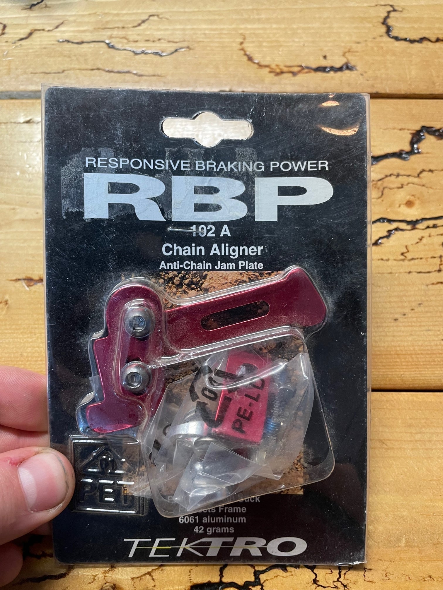 Anti-chaîne Tektro RBP Bleu NOS VTT Années 90 – Dispositif Aspiration Chaîne 102A