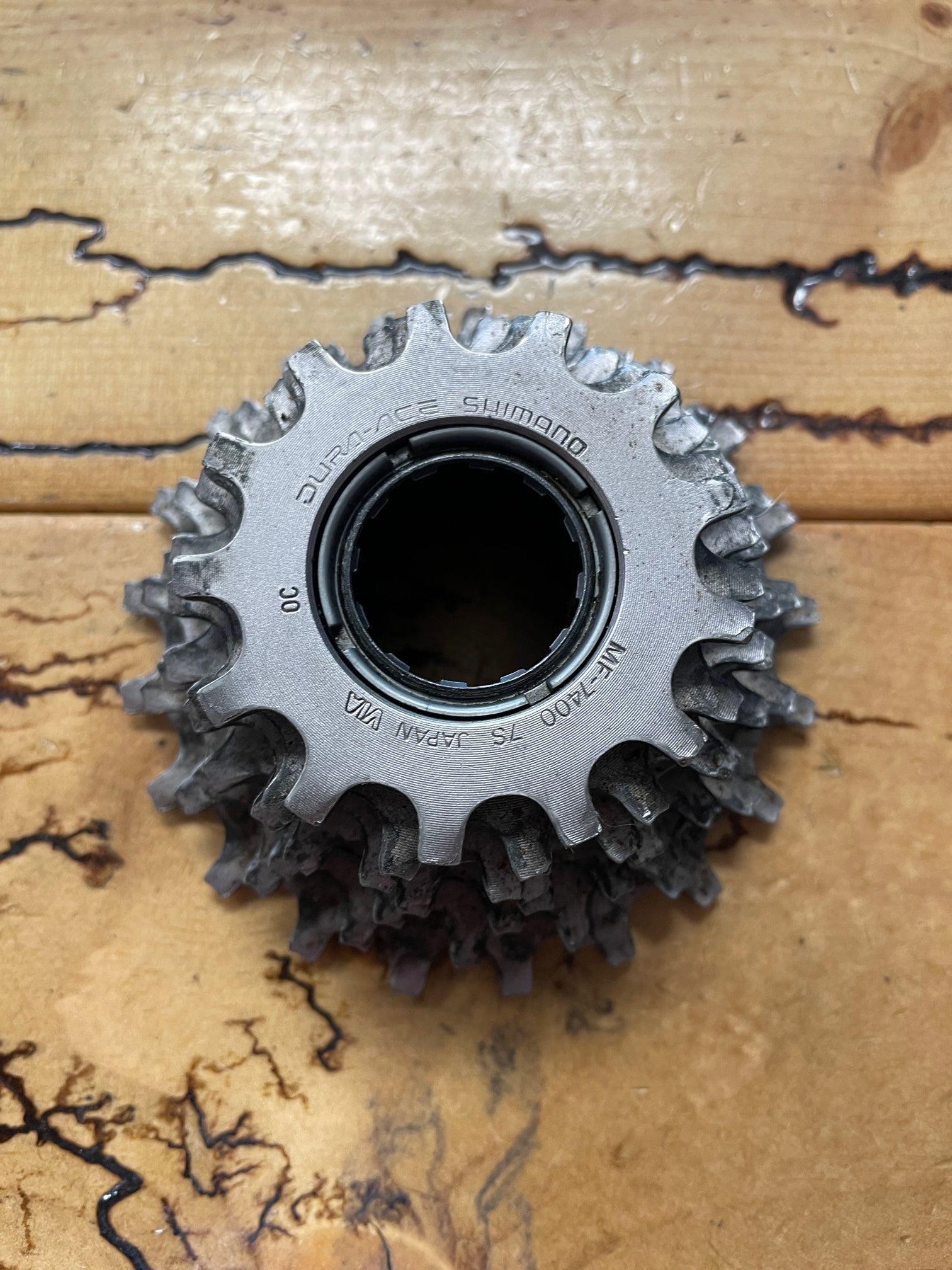 Shimano Dura Ace MF-7400 7 Speed 13-21 Freewheel – Gringineer Cycles