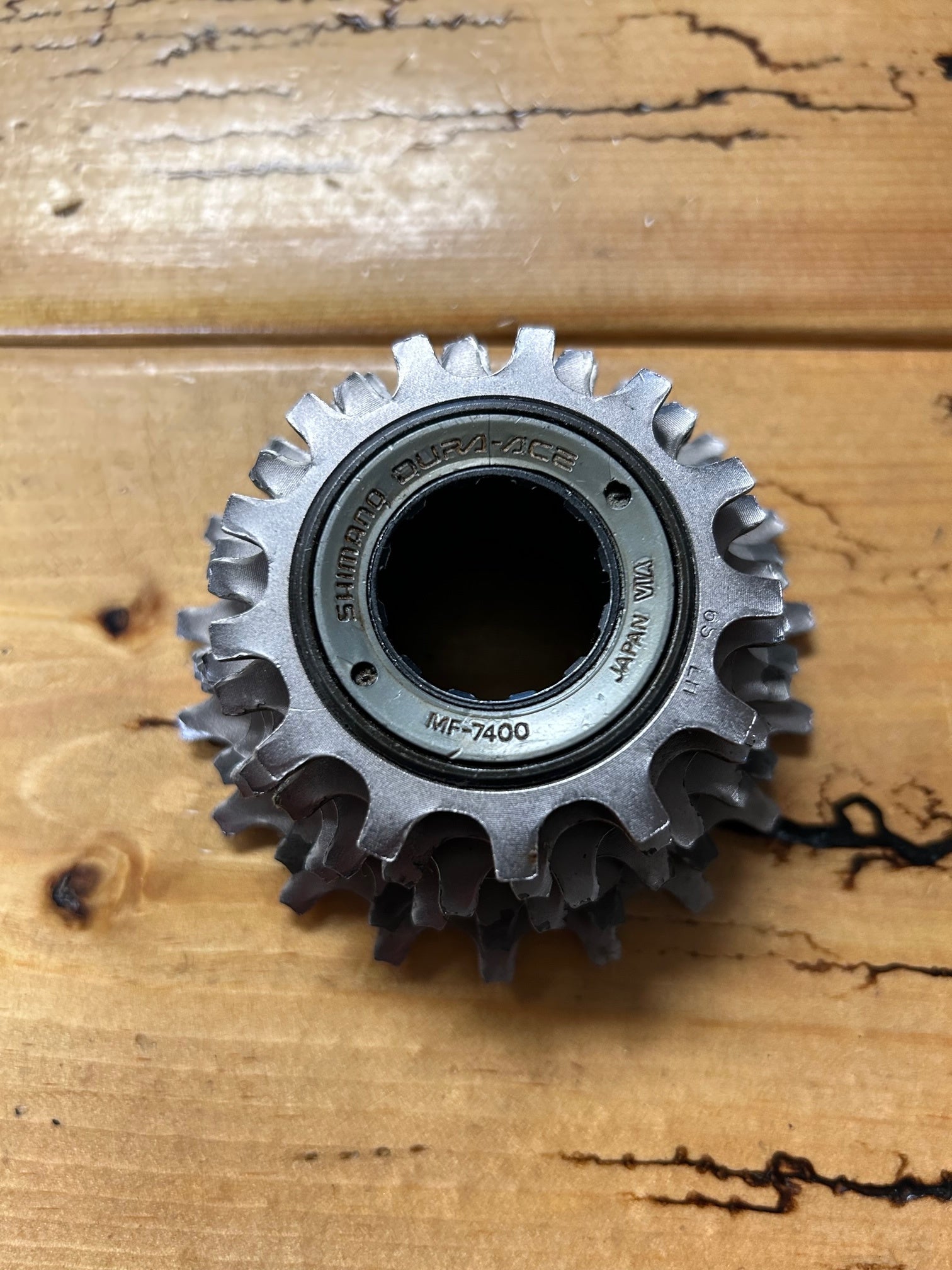 Shimano Dura Ace MF-7400 6 Speed 13-19 Freewheel – Gringineer Cycles