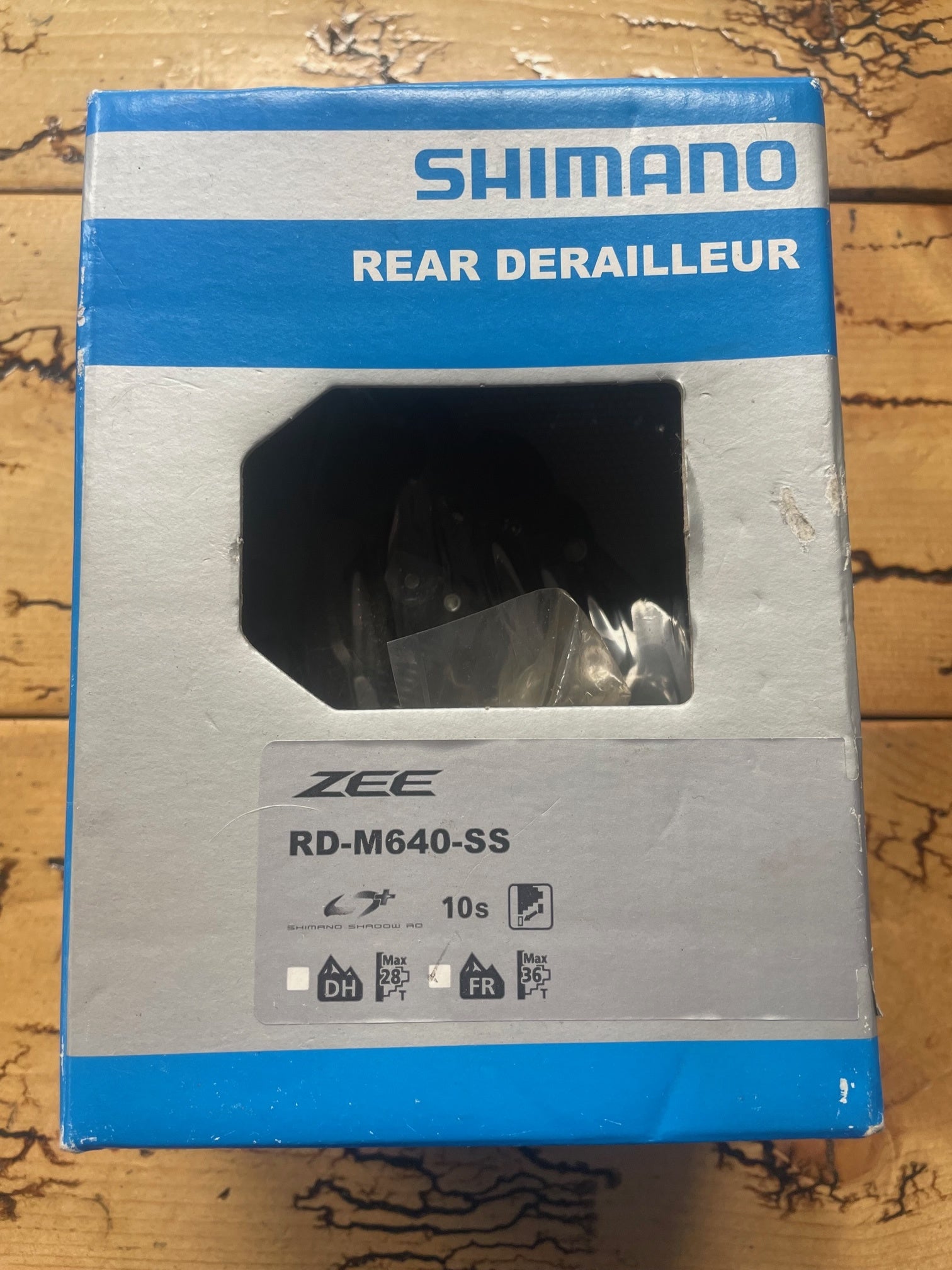 Shimano Zee RD-M640-SS Short Cage 10 Speed Rear Derailleur NOS