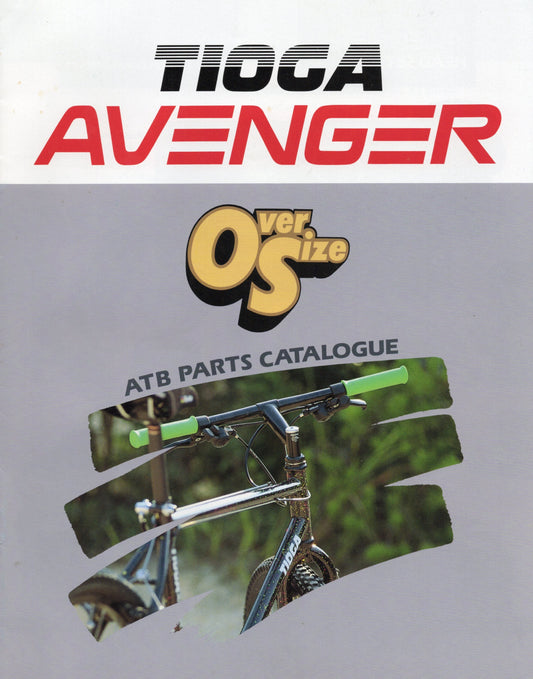1991 Tioga ATB Parts Catalog