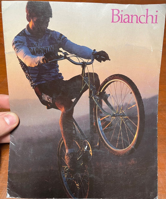 1987 Bianchi MTB Catalog