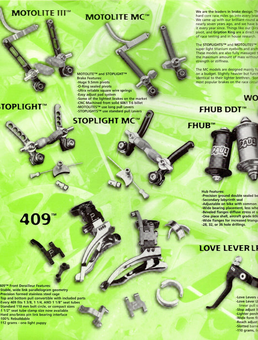 1997 Paul Component Engineering Catalog and Price Sheet
