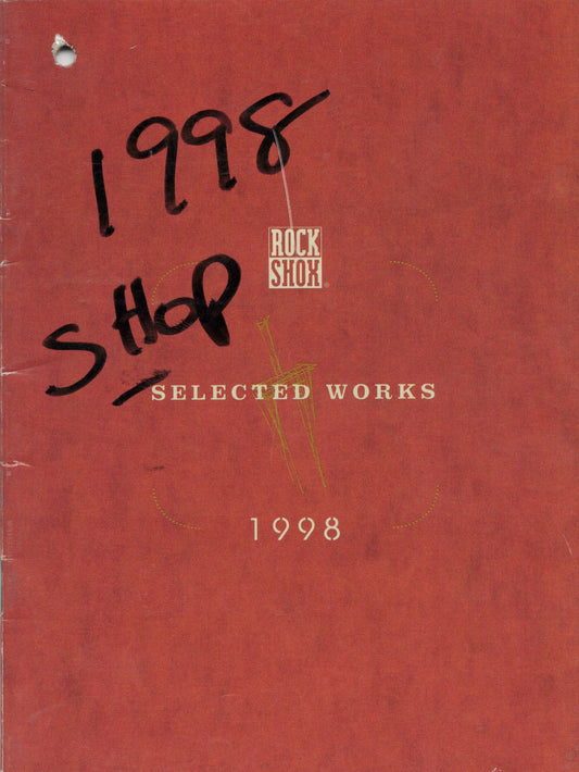 1998 Rock Shox Catalog