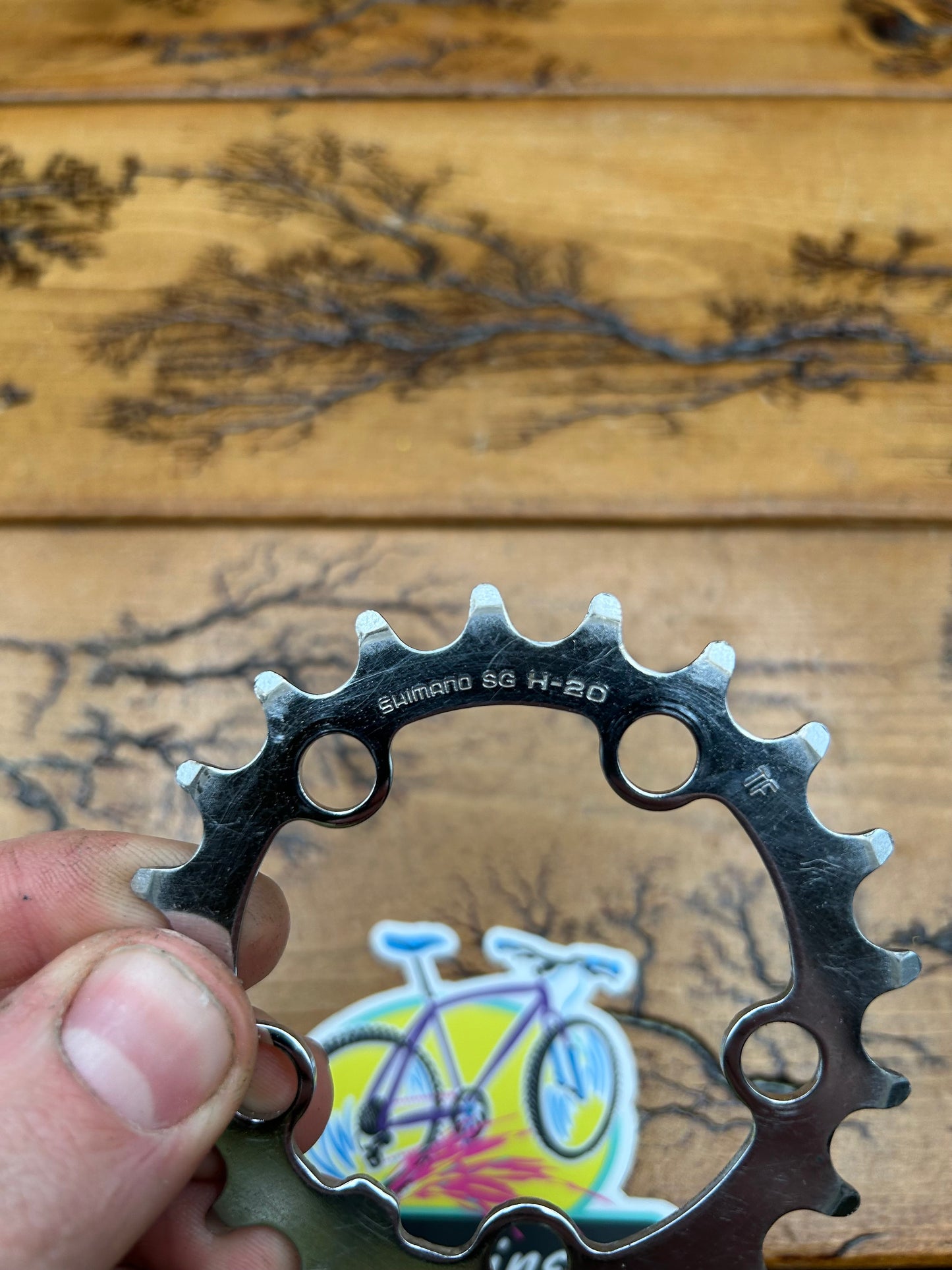 Shimano 20 Tooth 58 BCD Steel Chainring