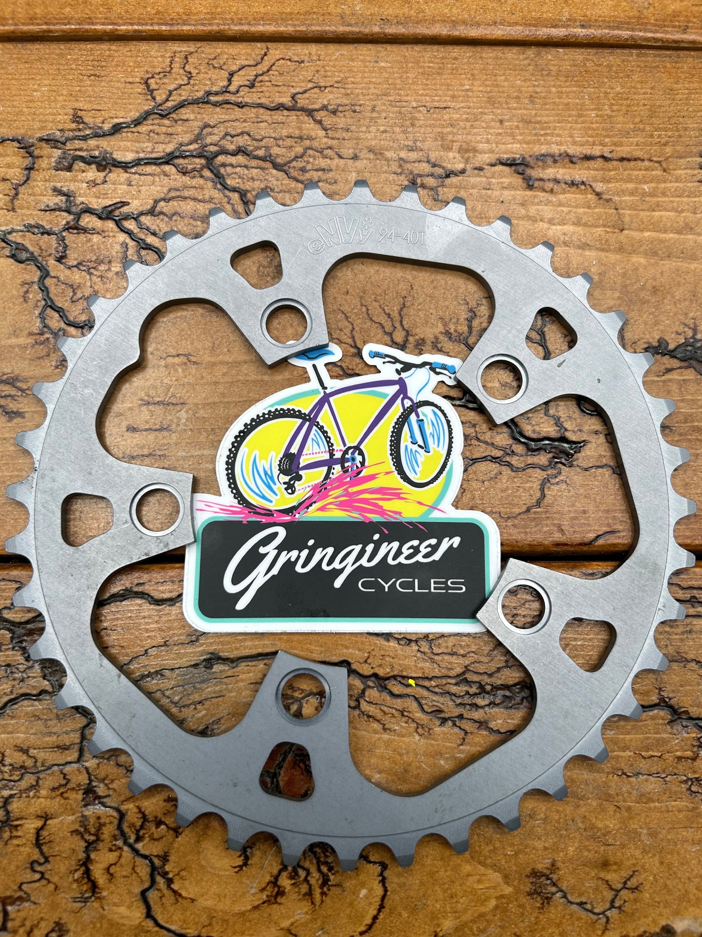 Envy 40 Tooth 94 BCD Chainring NOS