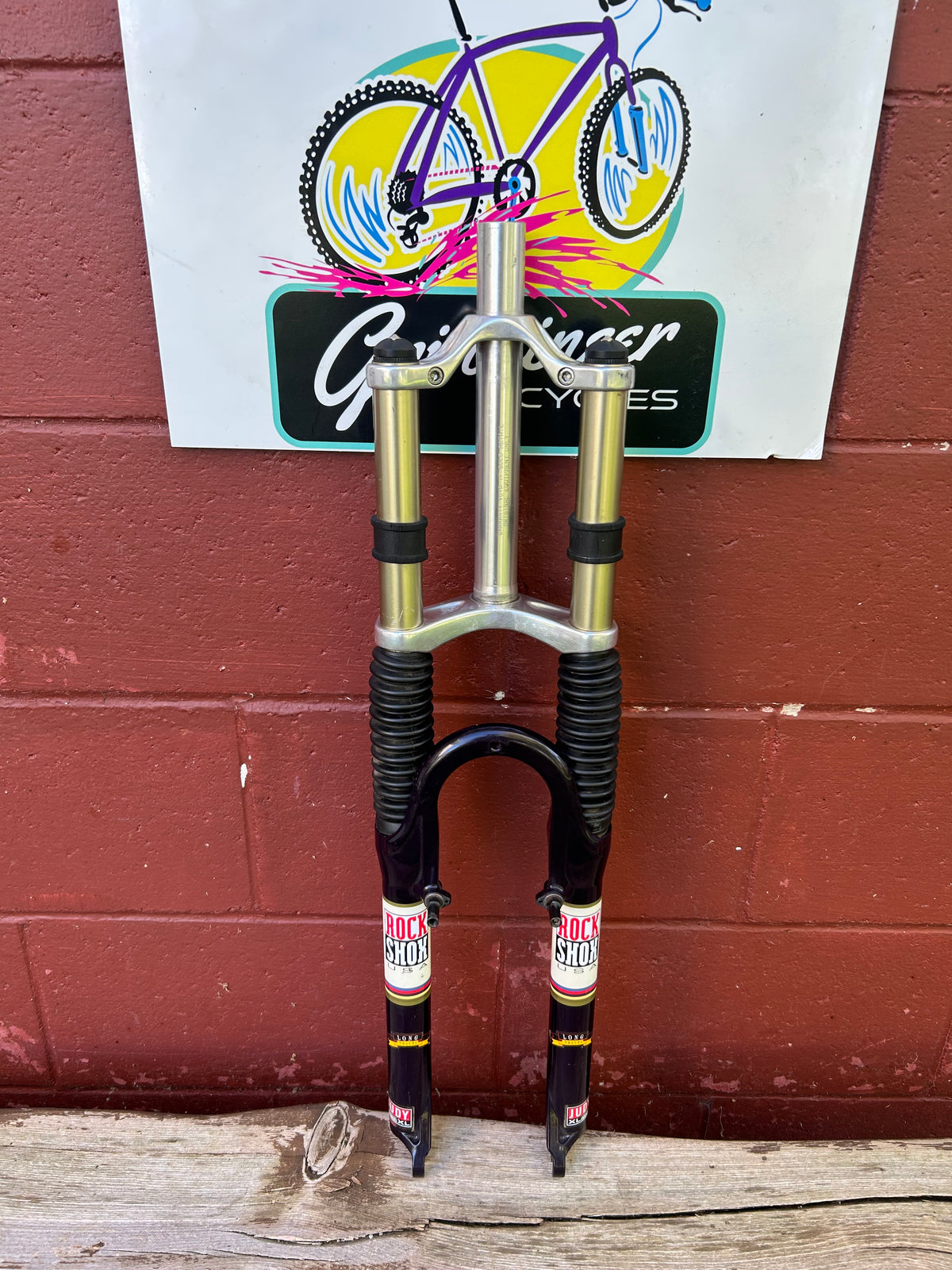 Rock Shox Judy XL With Englund Air 26" 1 1/8 Inch Threadless Dual Crown Suspension Fork