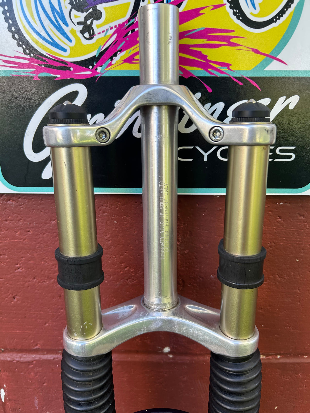 Rock Shox Judy XL With Englund Air 26" 1 1/8 Inch Threadless Dual Crown Suspension Fork