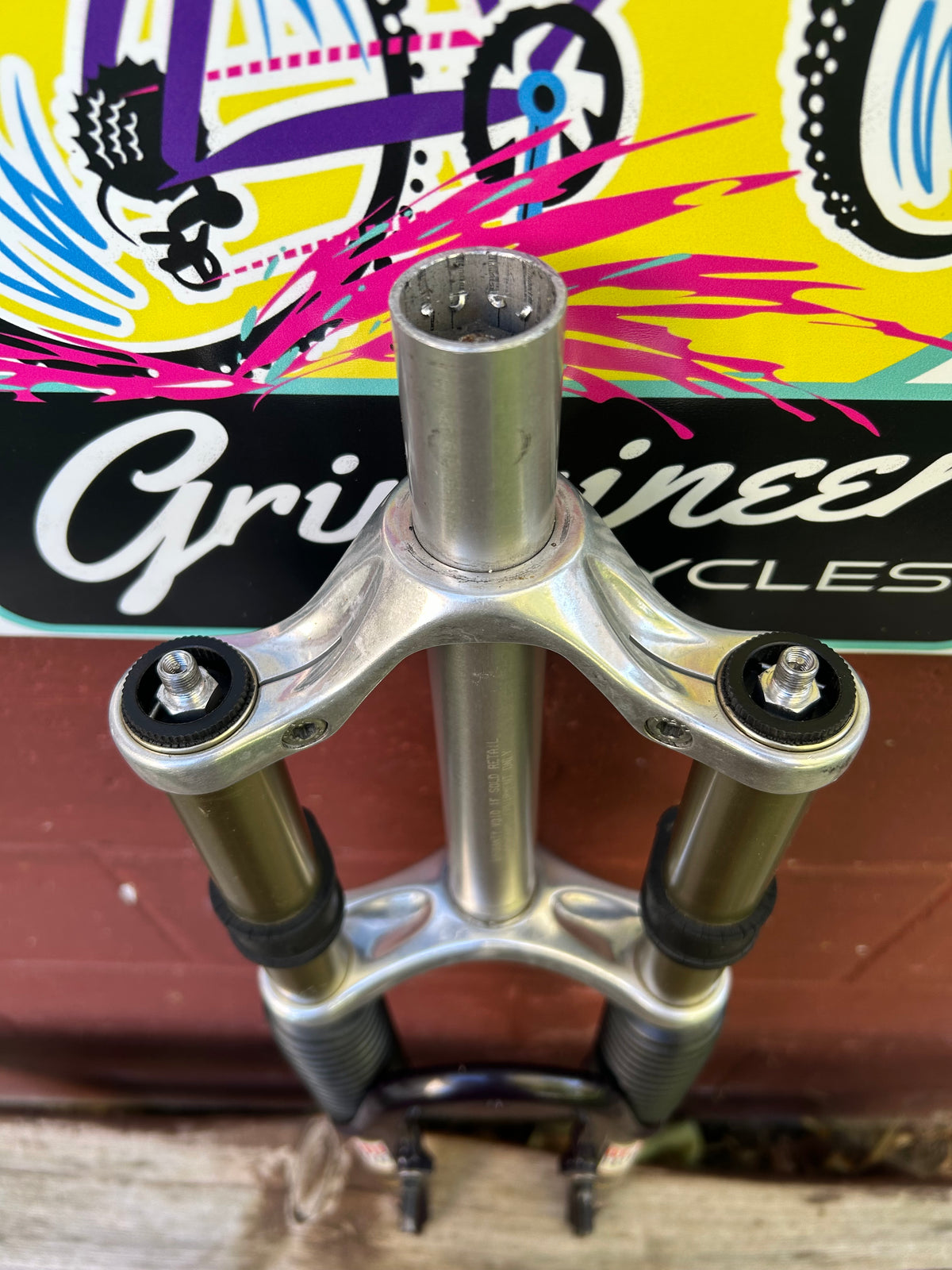 Rock Shox Judy XL With Englund Air 26" 1 1/8 Inch Threadless Dual Crown Suspension Fork