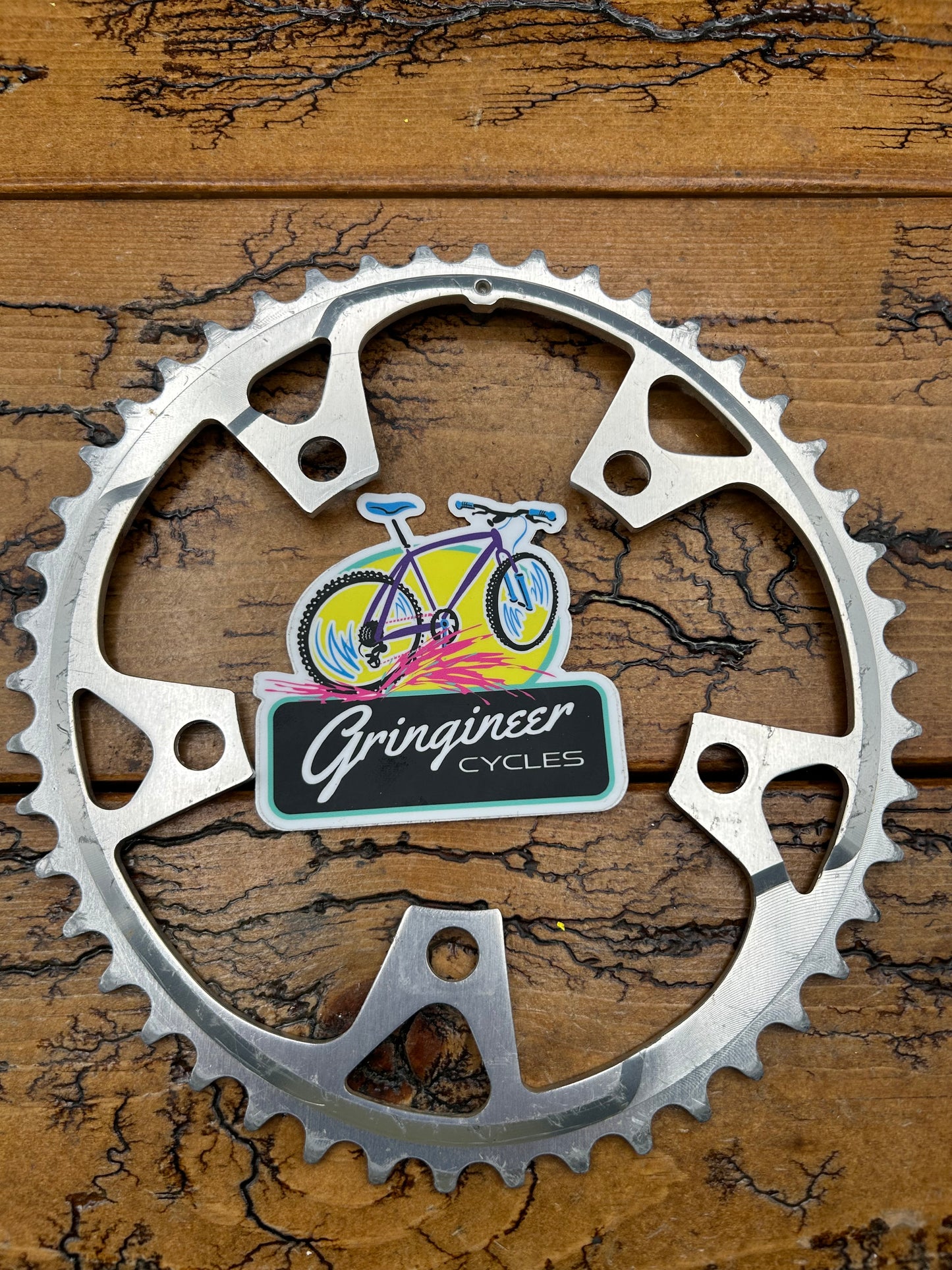 Shimano 46 Tooth 110 BCD Biopace Chainring