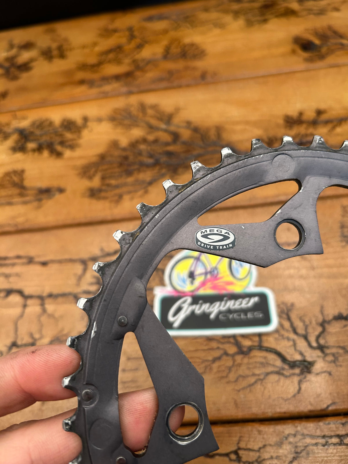Shimano 44 Tooth 104 BCD 9 Speed Chainring