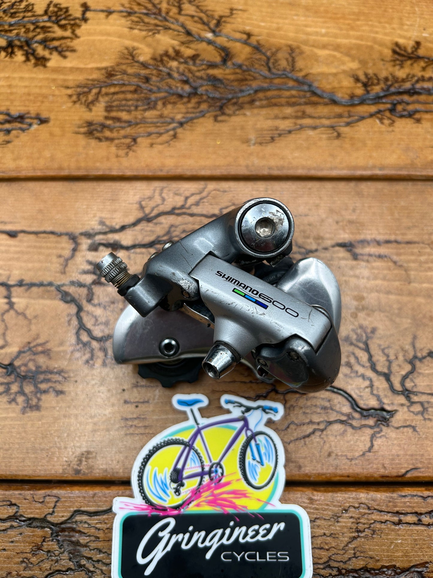 Shimano 600 Tri Color RD-6400 Rear Derailleur