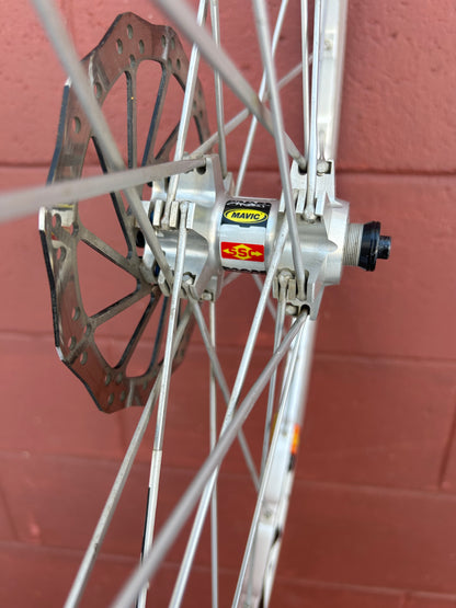 Mavic Crossmax SL Silver 26" Disc Brake Front Wheel