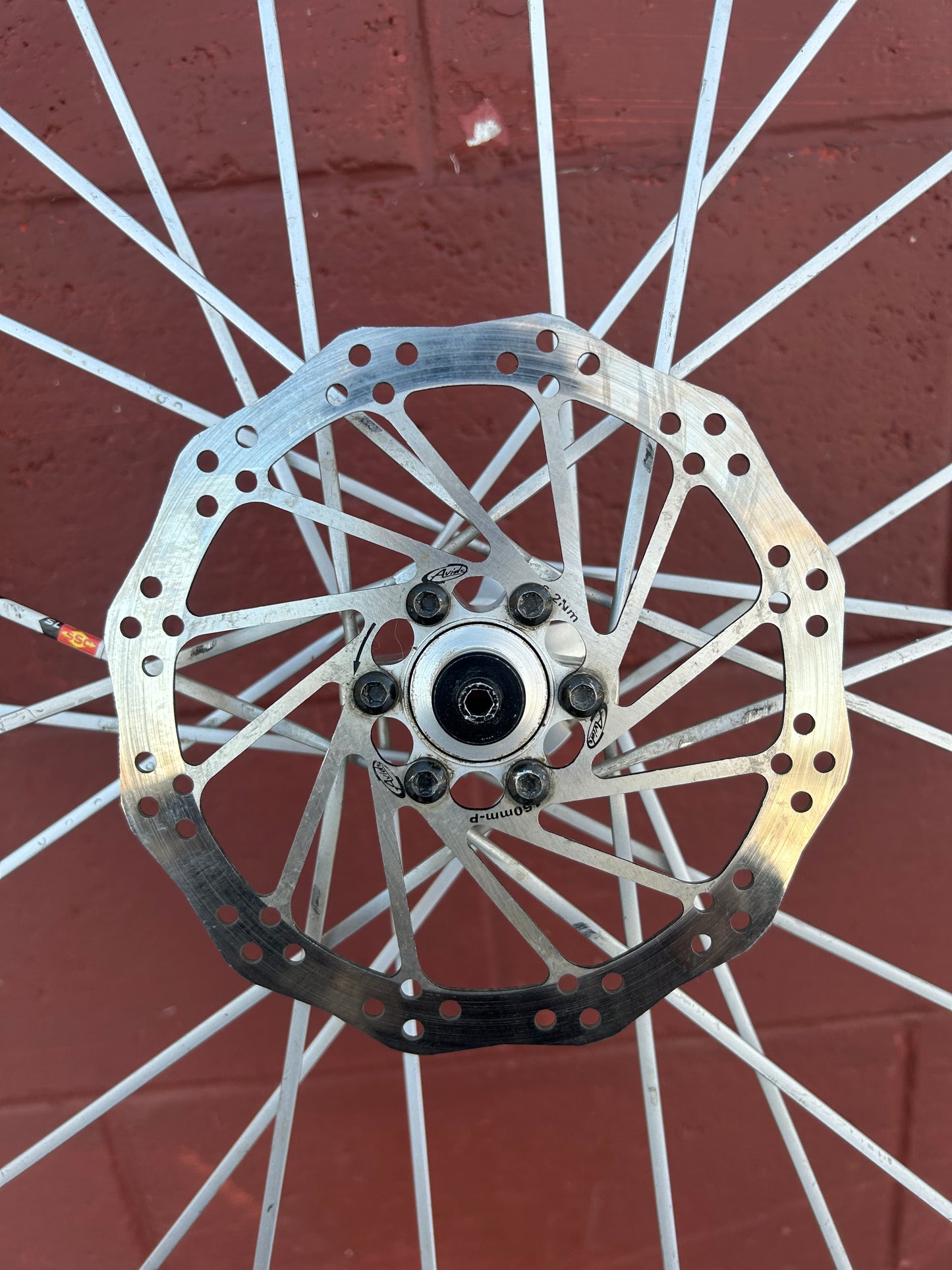Mavic Crossmax SL Silver 26" Disc Brake Front Wheel