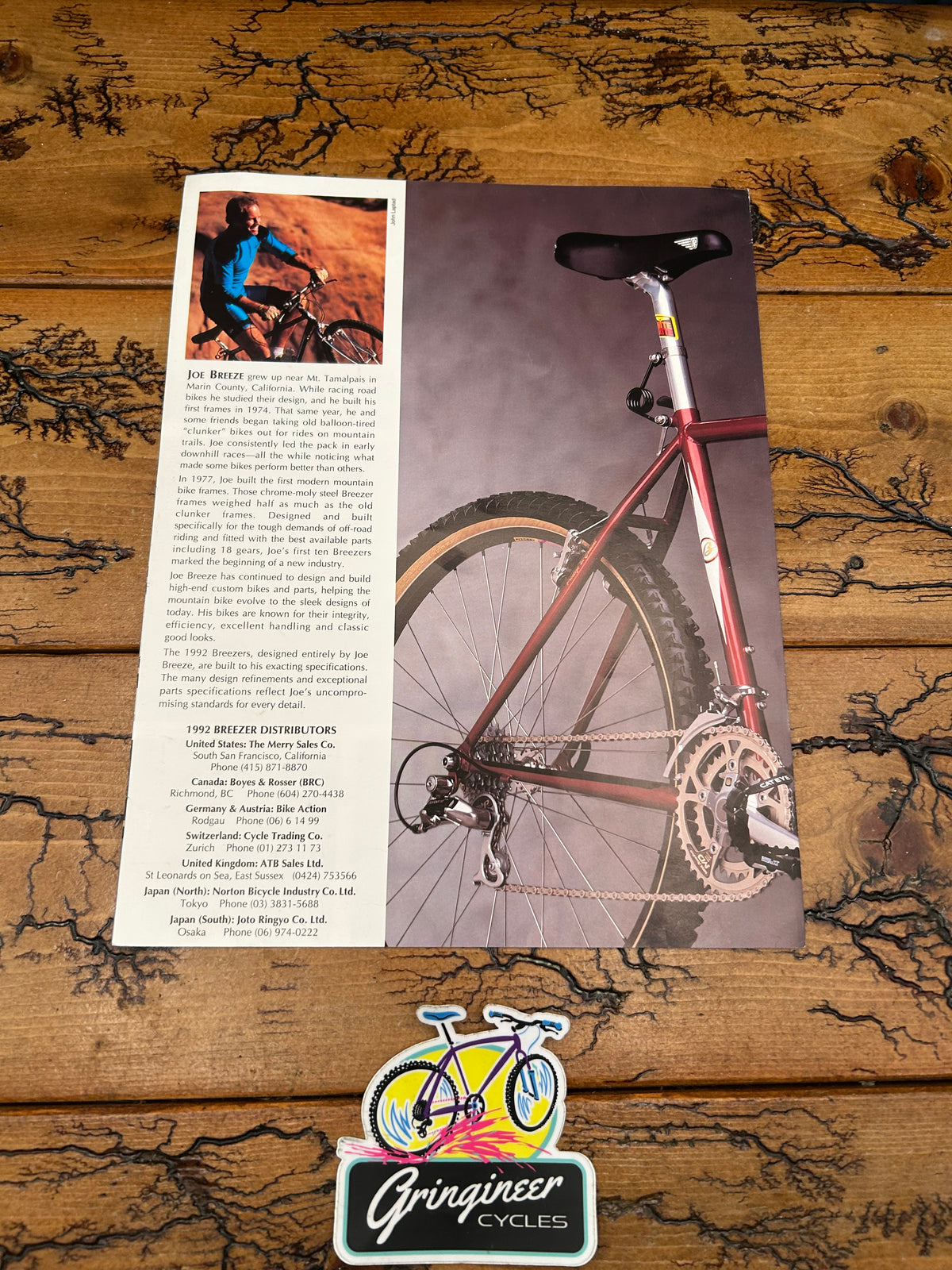 1992 Breezer Catalog