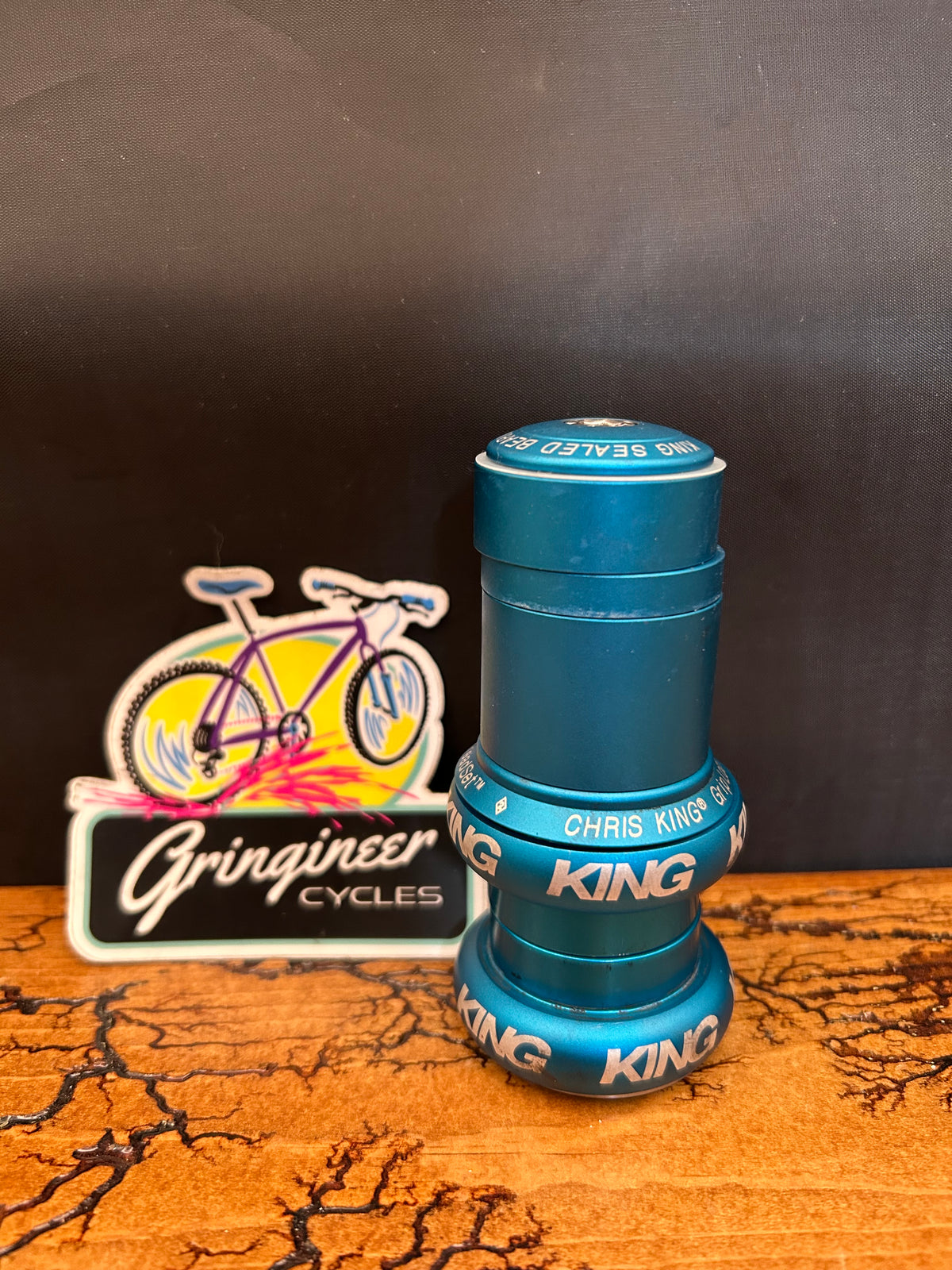 Chris King Matte Turquoise 1 1/8 Inch NoThreadset Threadless Headset With Spacers
