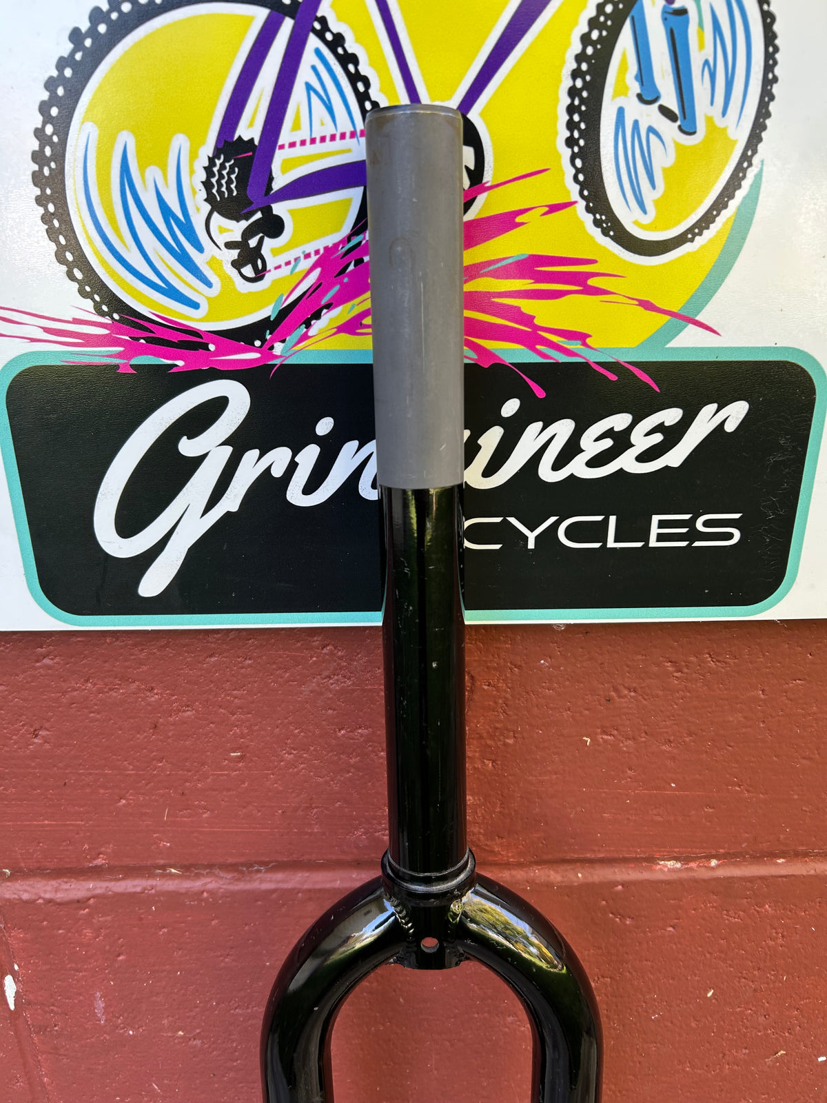 Spinner Black 26" 1 1/8 Inch Threadless Rigid Fork