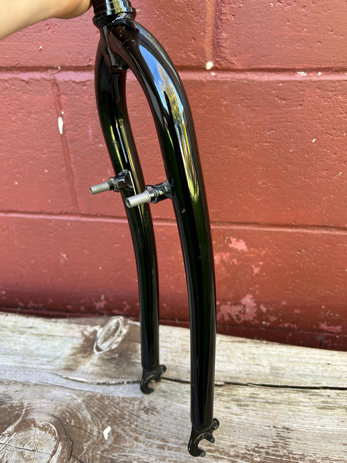 Spinner Black 26" 1 1/8 Inch Threadless Rigid Fork