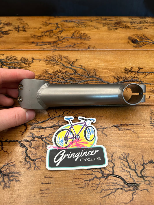 Titanium 130mm 5 Degree 25.4mm 1 1/8 Inch Threadless Stem