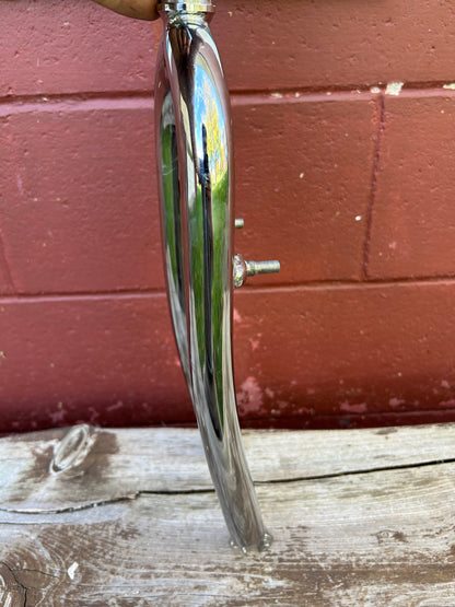 Chrome 26" 1 Inch Threaded Rigid Fork NOS