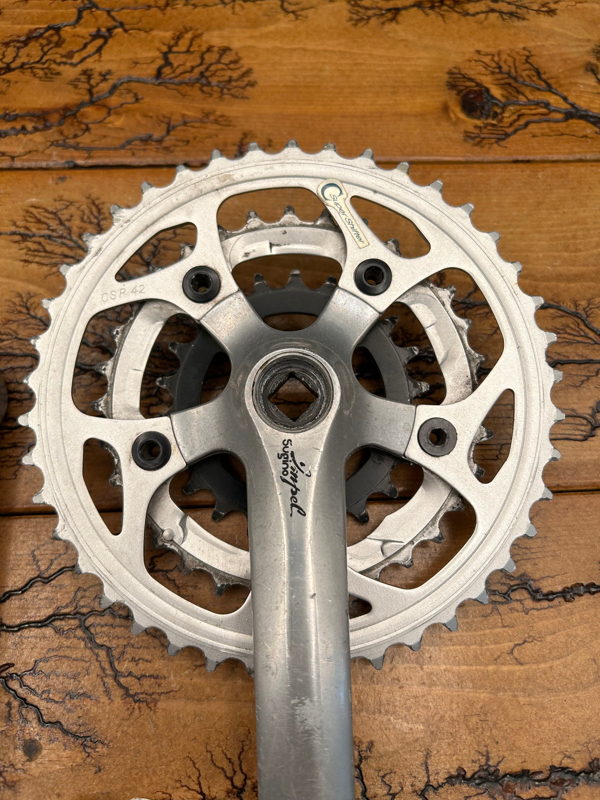 Sugino Impel 42/32/22 170mm Square Taper Crankset