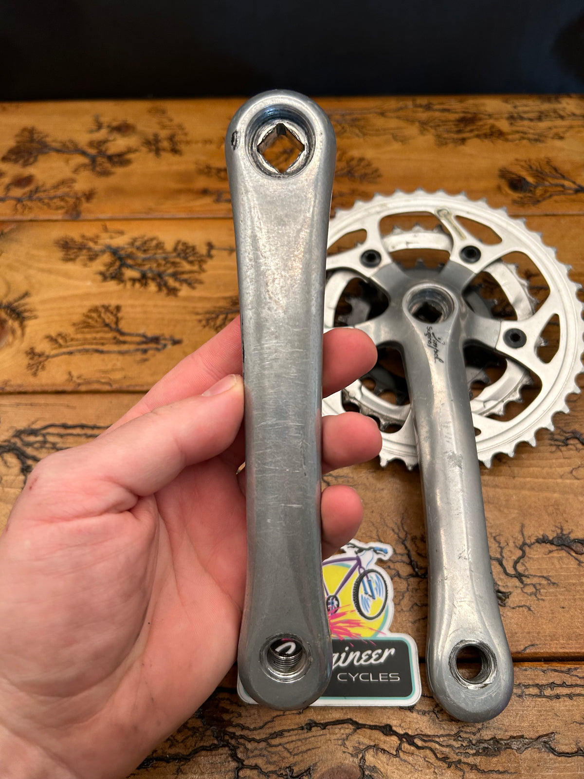 Sugino Impel 42/32/22 170mm Square Taper Crankset