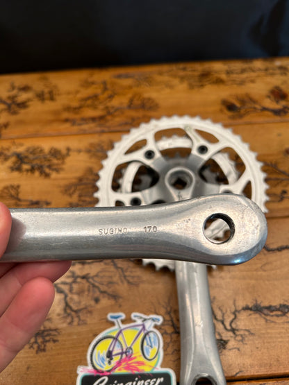 Sugino Impel 42/32/22 170mm Square Taper Crankset