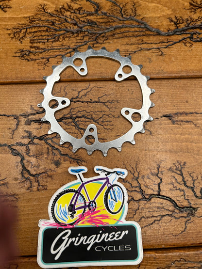 Shimano 24 Tooth Steel 74 BCD Chainring