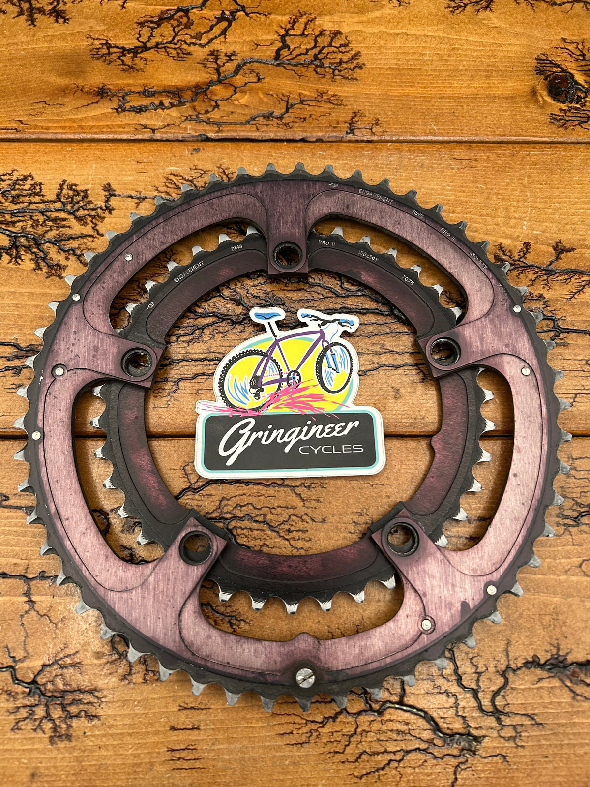 QBP Engagement Ring Pro II 53/39 130 BCD Chainrings
