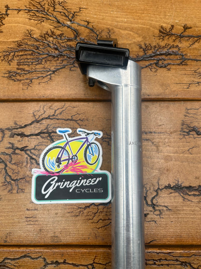 American Classic 27.2mm Silver 350mm Seatpost