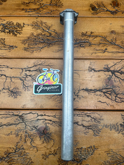 American Classic 27.2mm Silver 350mm Seatpost