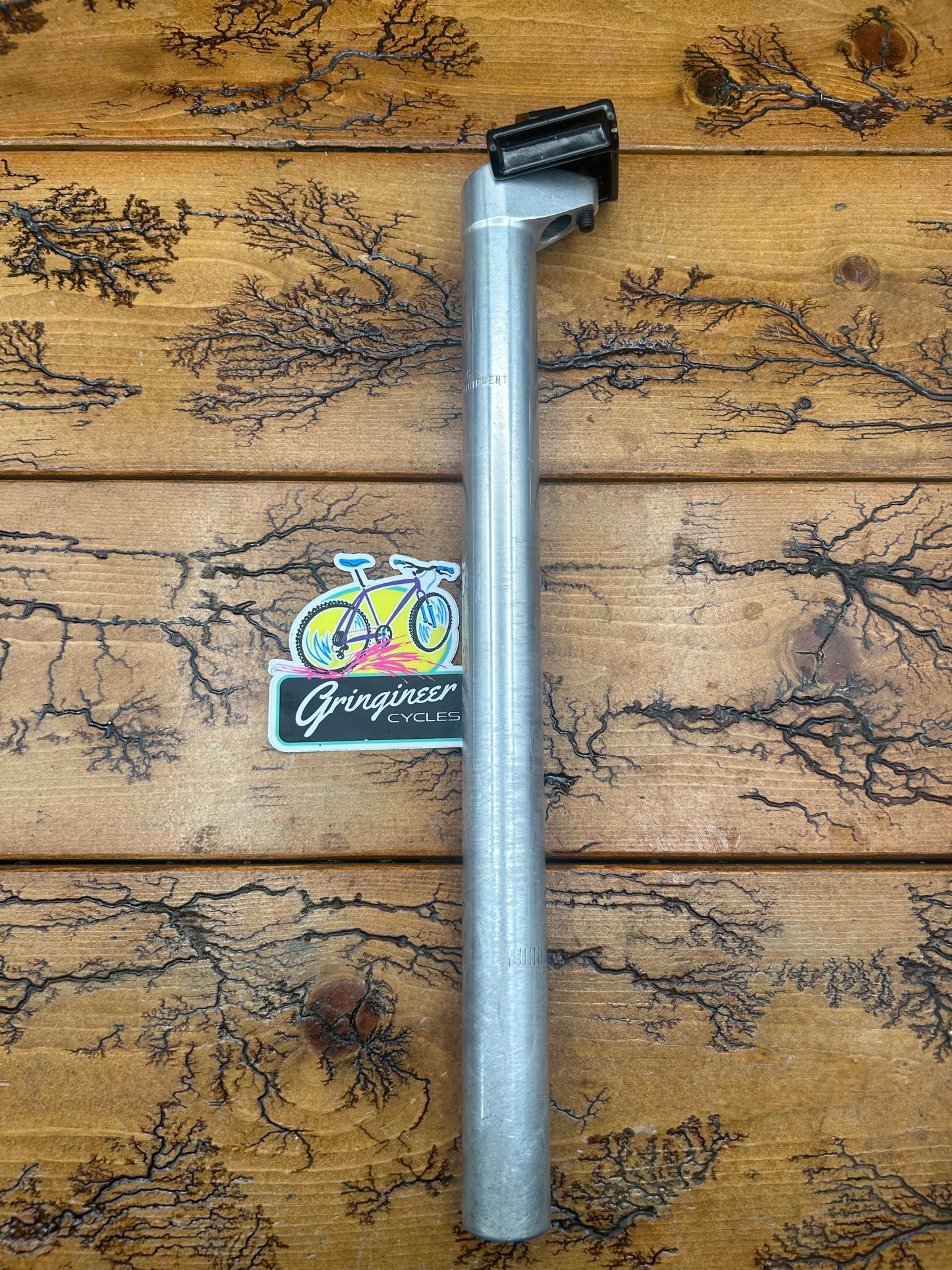 American Classic 27.2mm Silver 350mm Seatpost