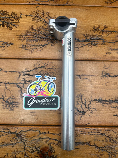 Control Tech 26.6mm 235mm Silver Seatpost