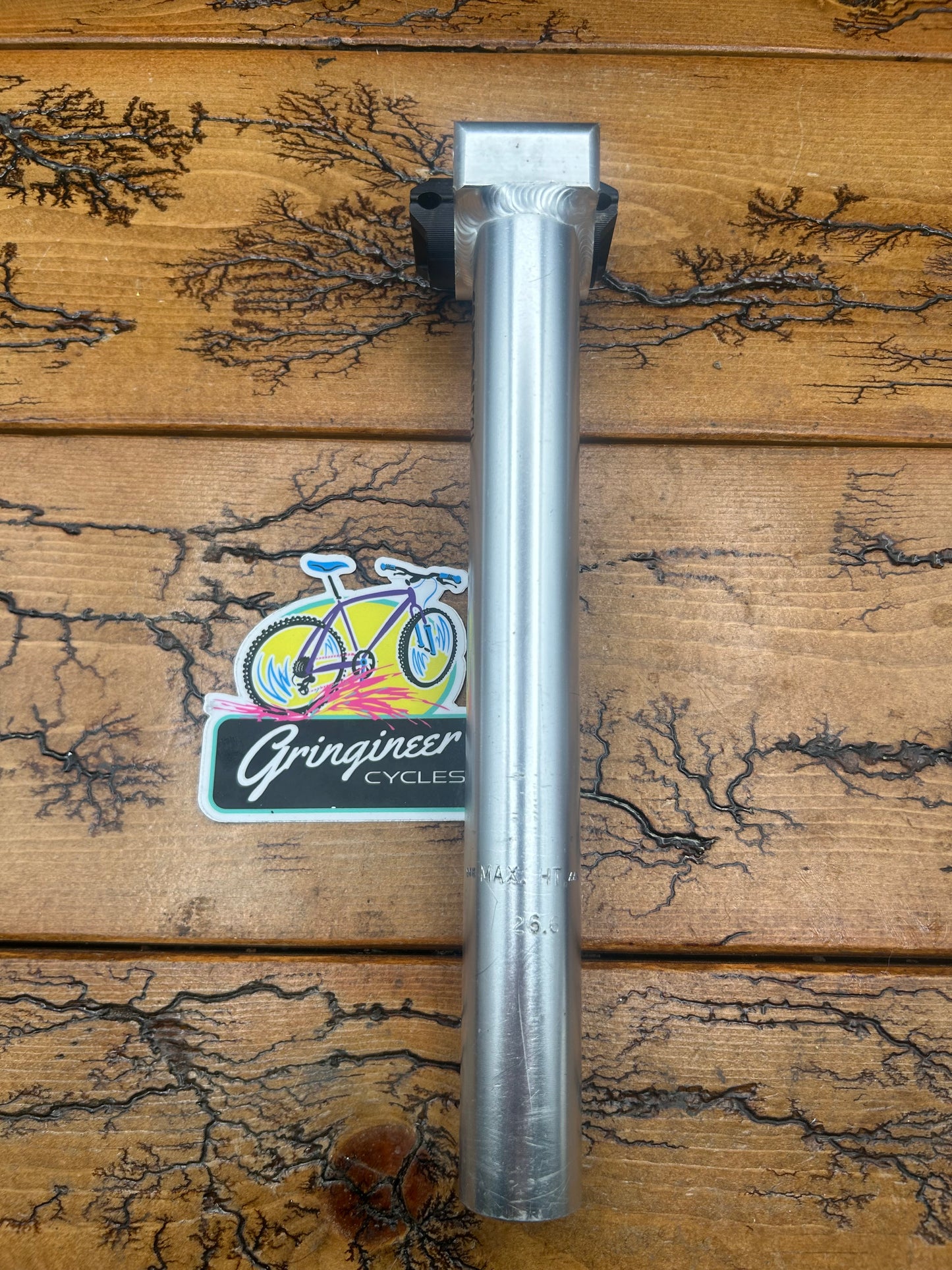 Control Tech 26.6mm 235mm Silver Seatpost