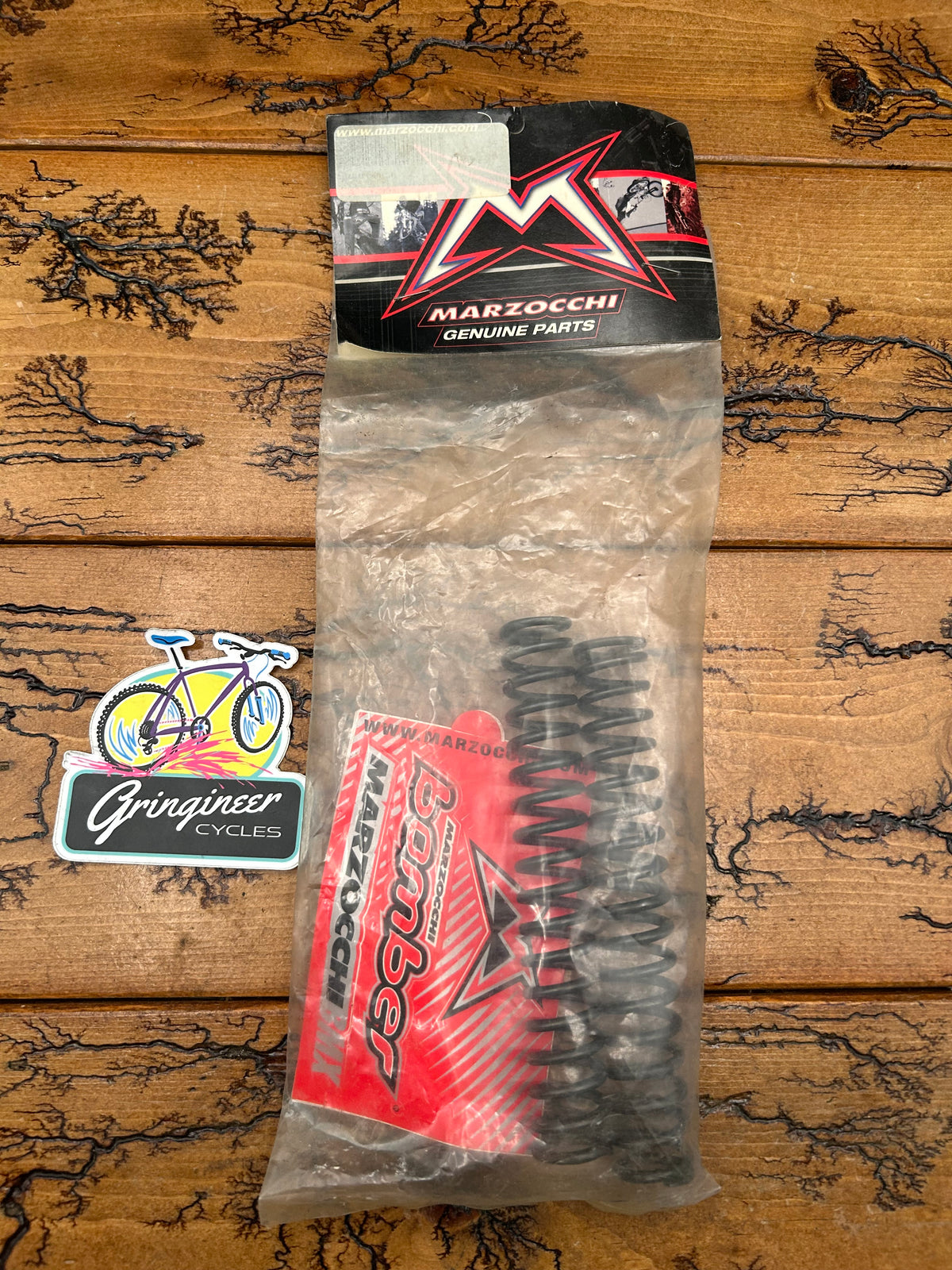 1999 Marzocchi Bomber Z2/3/4 Red Extra Hard Springs Part # 5141109 NOS