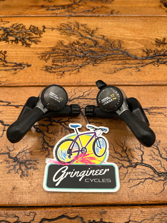 Shimano Deore XT SL-M732 7 Speed Thumb Shifters
