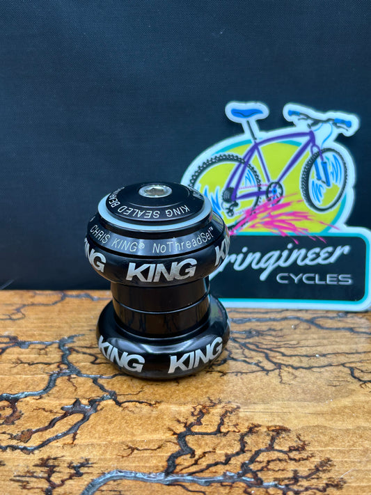 Chris King 1 Inch Black NoThread Threadless Headset